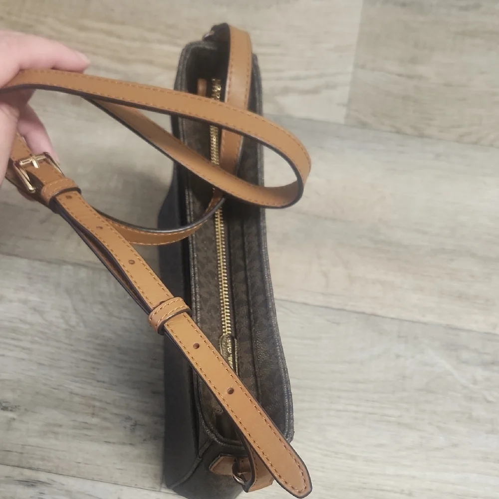 Michael Kors Dark Brown Crossbody Bag